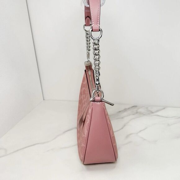 NWT Coach Dusty Pink Teri Shoulder Bag - Picture 4 of 9